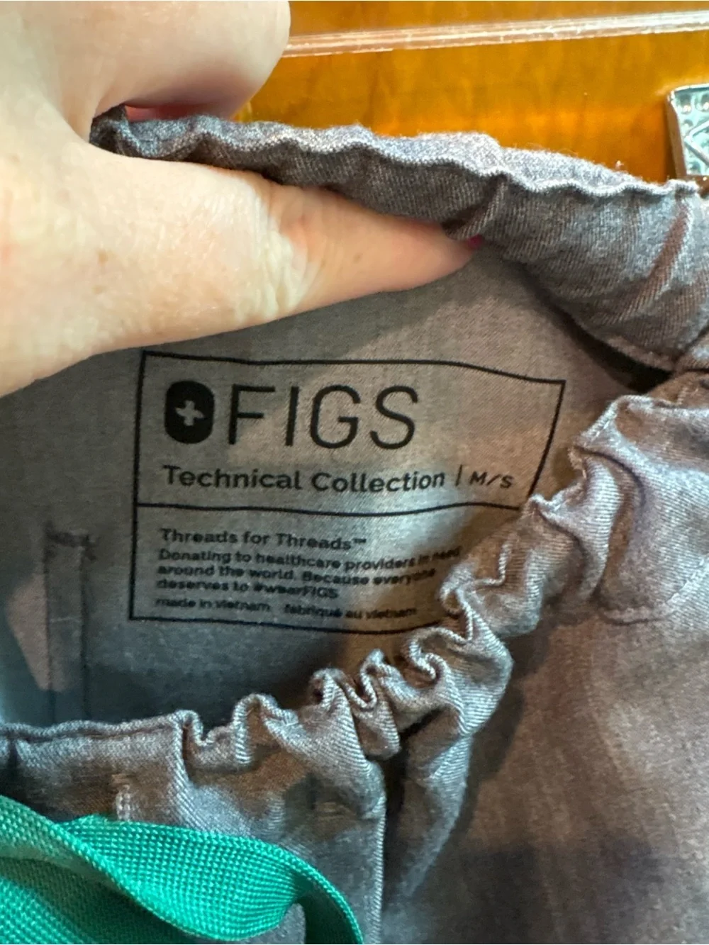 Figs Men’s Pisco Basic Scrub Pants Size Small Color Graphite